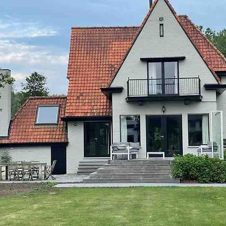 Charmante Villa Aan De Leie Sint-Martens-Latem Exteriér fotografie