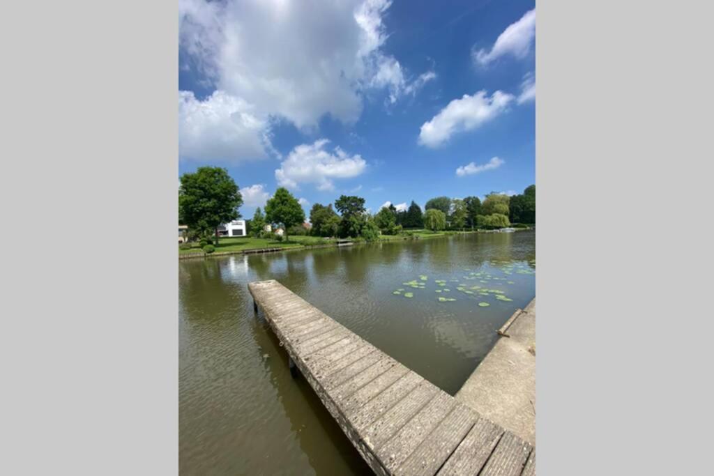 Charmante Villa Aan De Leie Sint-Martens-Latem Exteriér fotografie