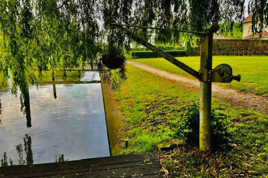 Charmante Villa Aan De Leie Sint-Martens-Latem Exteriér fotografie